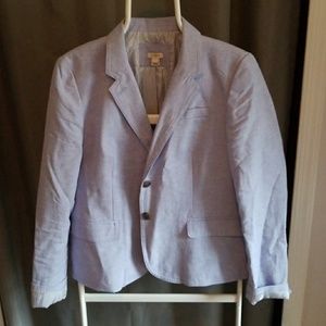 Purple linnen blazer